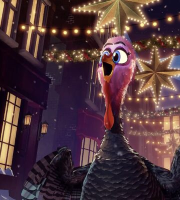 Tessa the turkey in new PETA Christmas ad