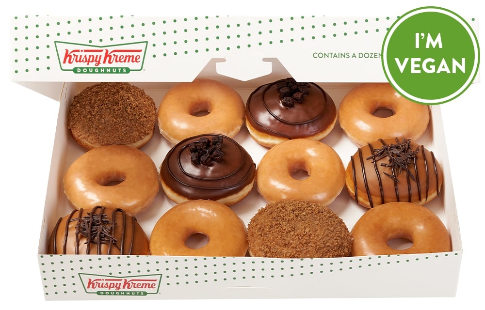 Krispy Kreme vegan doughnuts