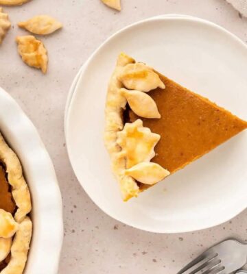 This egg-free and dairy-free sweet potato pie recipe is completely vegan
