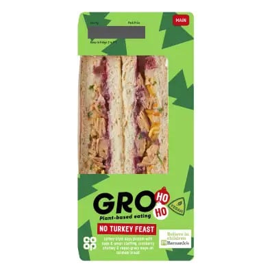 Co-op's Gro Ho Ho Christmas sandwich 2023