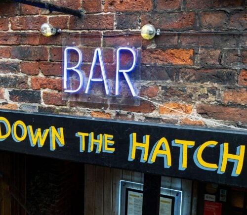 Vegan-friendly Liverpool basement bar Down The Hatch, which has won big at the 2023 British Restaurant Awards