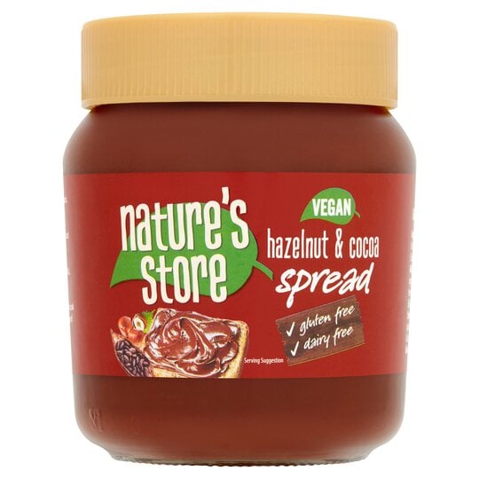 Nature's Store vegan hazelnut spread