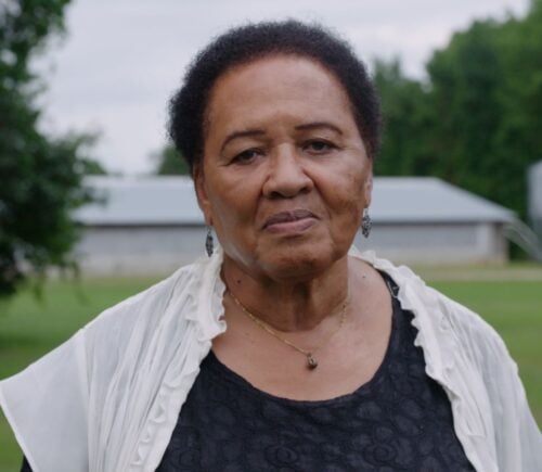 Rene Miller, a North Carolina resident who appears in The Smell of Money to explain the impact of pig farming on her life