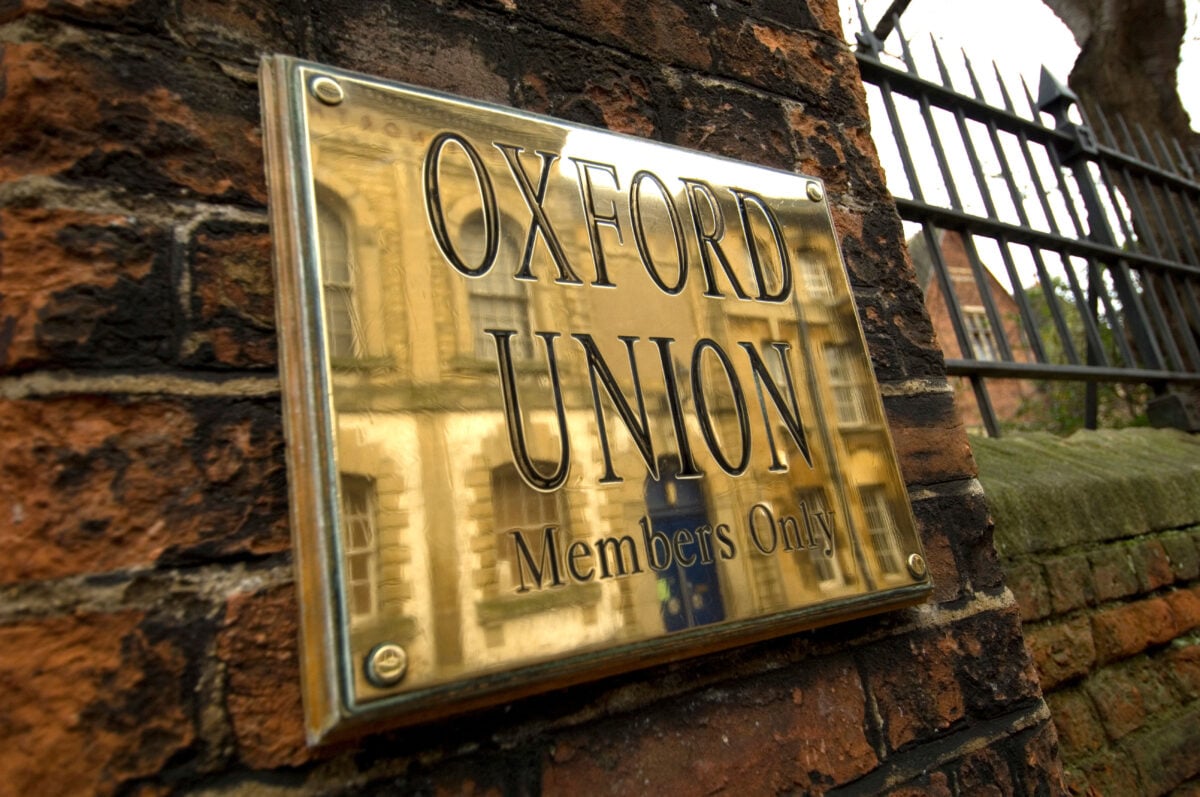 The Oxford Union, where a debate featuring Joey Carbstrong, has been held on "This House Would Go Vegan"