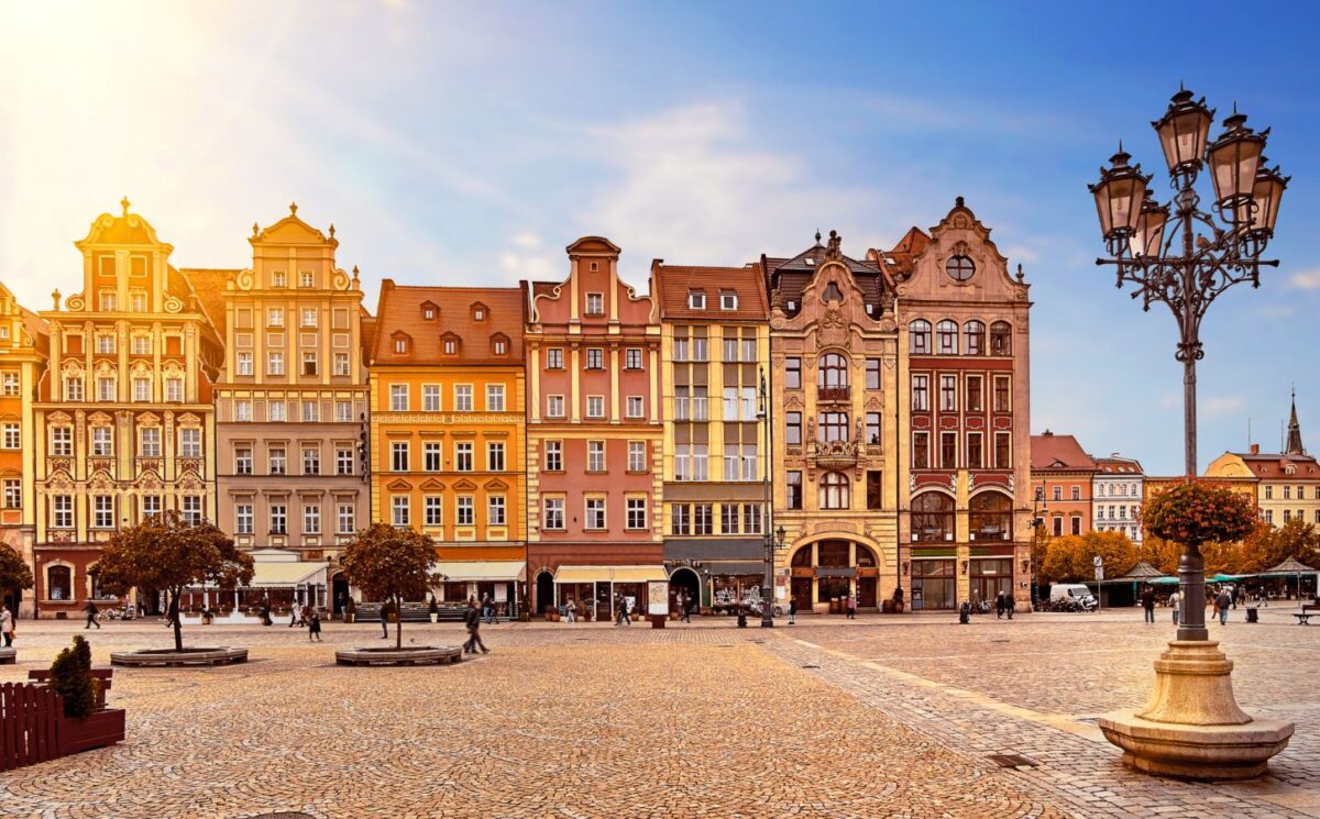 Wrocław in Poland, where the government is planning to ban vegan meat labels