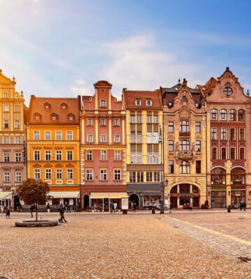 Wrocław in Poland, where the government is planning to ban vegan meat labels