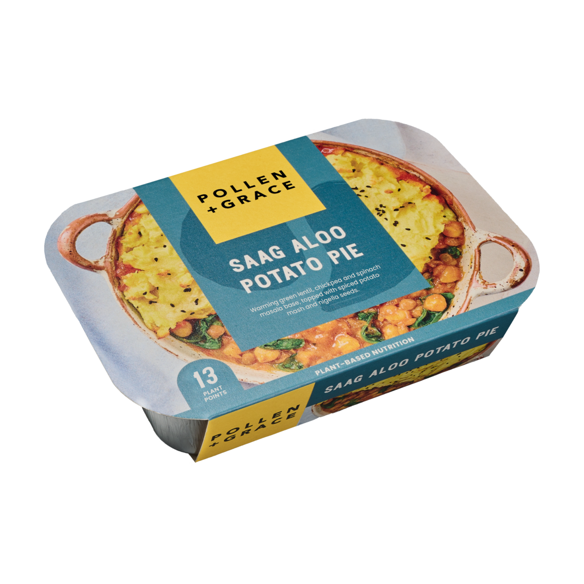 Ready meal from Pollen + Grace, launched for Veganuary 2024