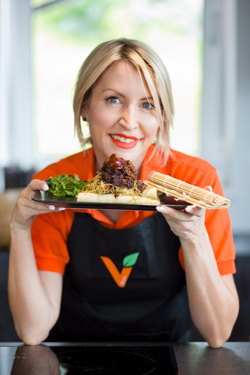 Heather Mills, who owned plant-based meat brand VBites