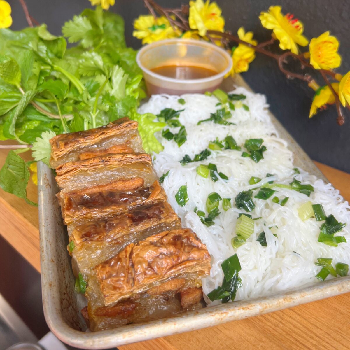 vegan pork belly from Thuy Pham