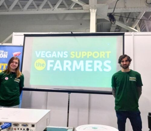 Vegans Support Farmers at Vegfest