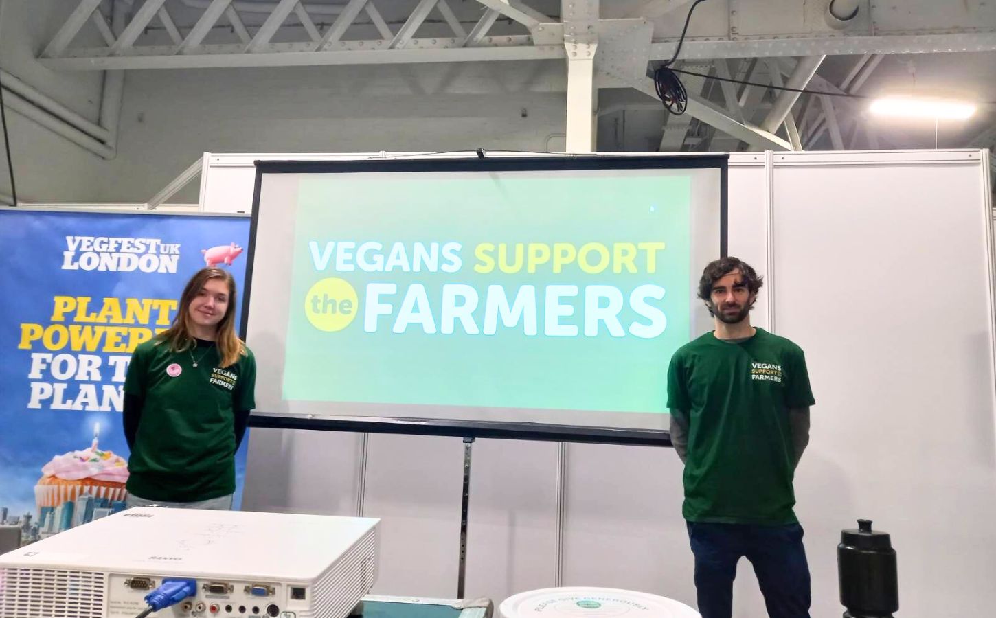 Vegans Support Farmers at Vegfest