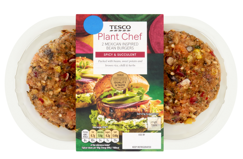Tesco's Plant Chef range is new and expanded for Veganuary 2024