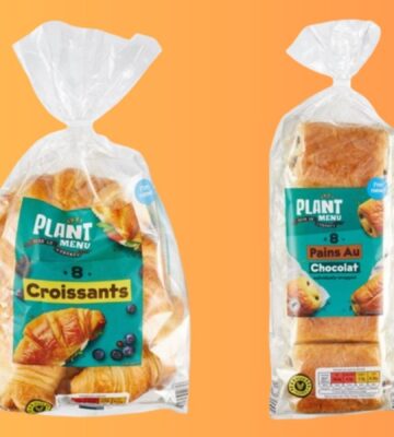 Pain au chocolat and croissants at Aldi, a new launch for Veganuary 2024