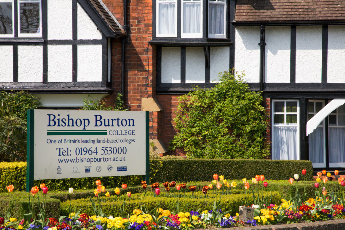 Bishop Burton College, where students had wanted to take part in a Veganuary trial