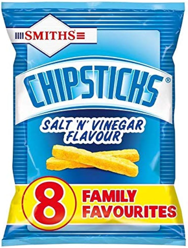 A packet of vegan-friendly chipsticks