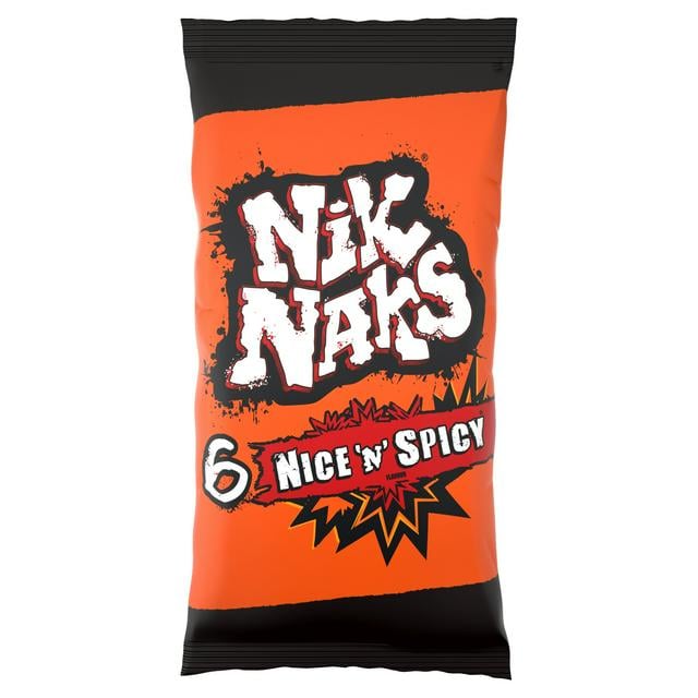 Nik Naks, which are vegan crisps