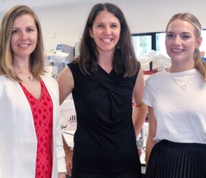 Three founders of Daisy Lab, a New Zealand start-up that has developed an animal-identical whey protein