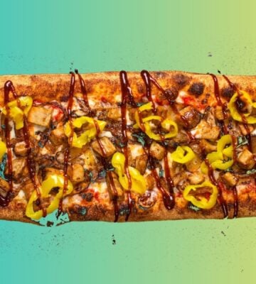 A vegan pizza being launched at US pizza chain &pizza for Veganuary