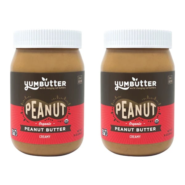 Yum Butter's organic peanut butter