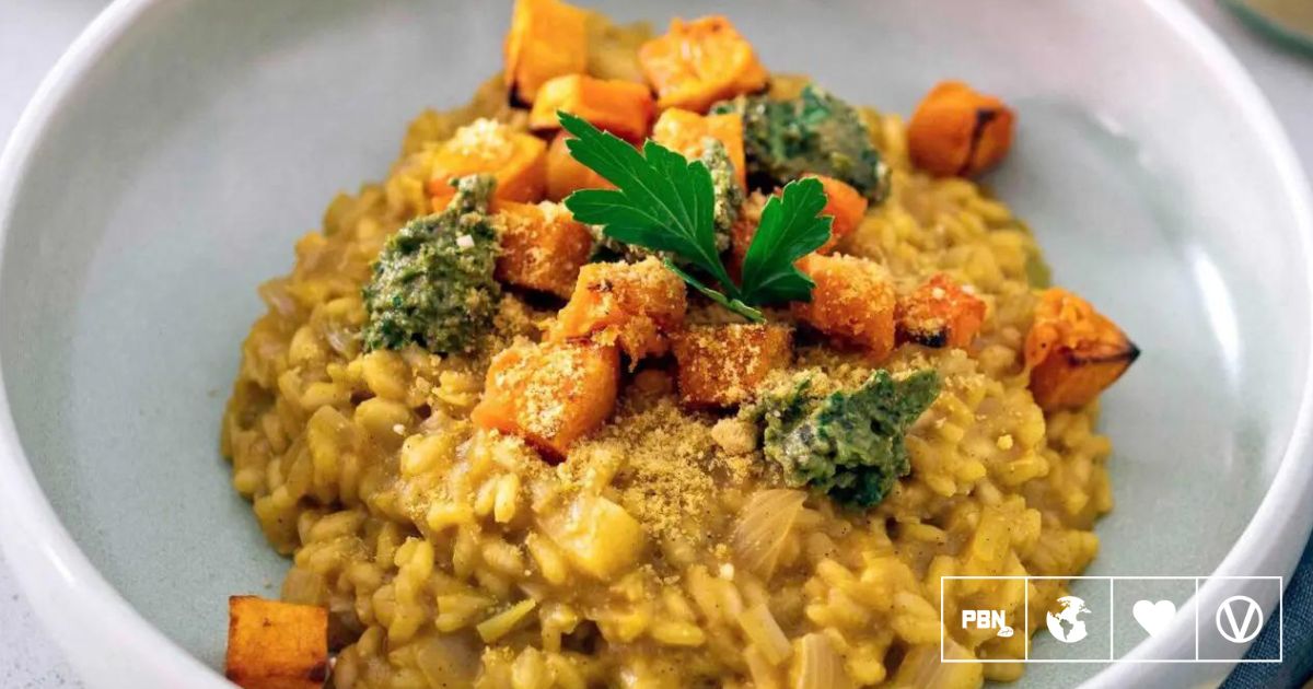 Try This Comforting Butternut Squash And Miso Risotto