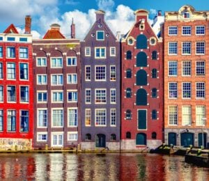 Houses in Amsterdam, which has endorsed the Plant Based Treaty