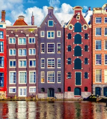 Houses in Amsterdam, which has endorsed the Plant Based Treaty
