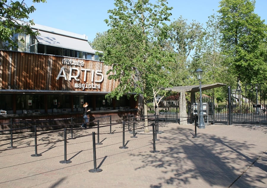 Entrance to Artis Zoo, Amsterdam