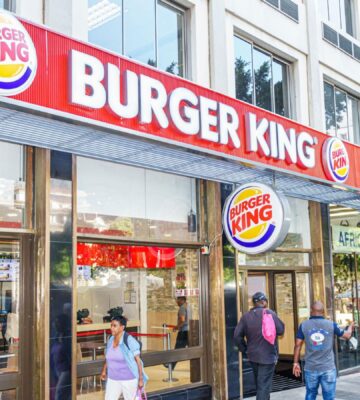 Burger King in South Africa, where fast food is becoming more plant based