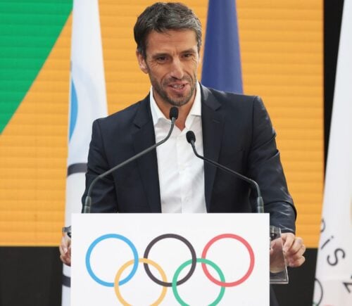 Tony Estanguet, the organizer of the Paris 2024 Olympic Games
