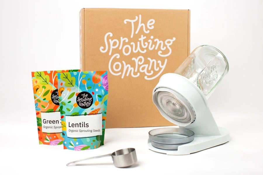 Starter kit for Sprouting Company's sprouts