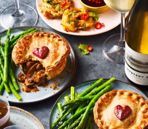 A vegan Valentine's Day meal deal from Marks and Spencer
