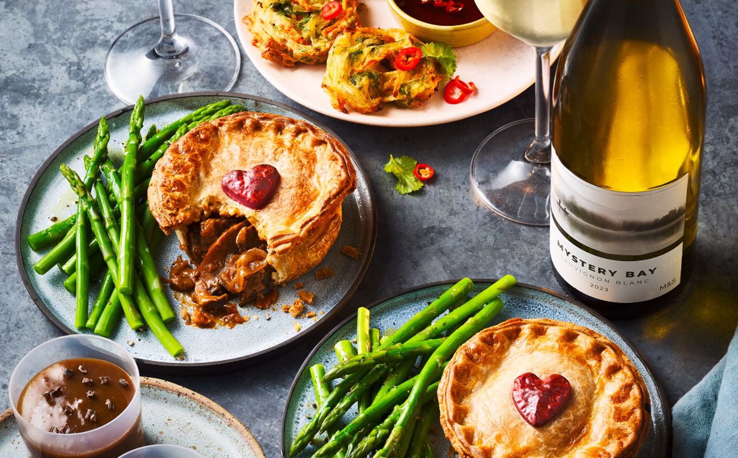 A vegan Valentine's Day meal deal from Marks and Spencer