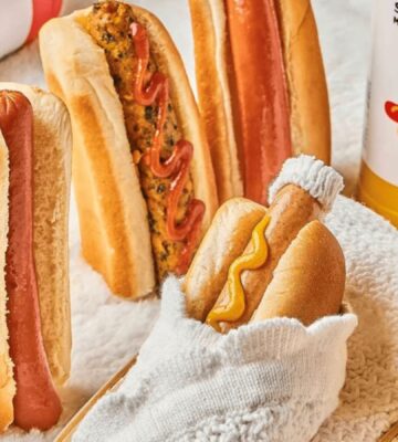 A selection of plant-based hot dogs available on the IKEA vegan menu in the US