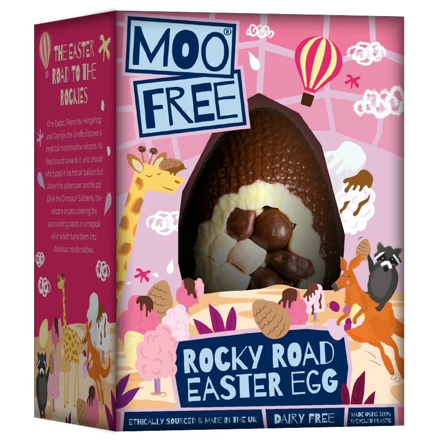 Moo Free vegan Rocky Road