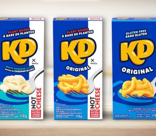 Dairy-free mac and cheese boxes from The Kraft Heinz Company