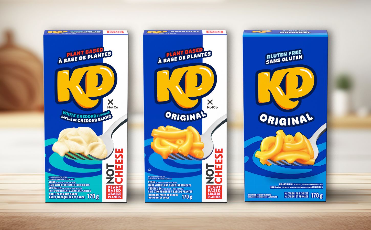 Dairy-free mac and cheese boxes from The Kraft Heinz Company