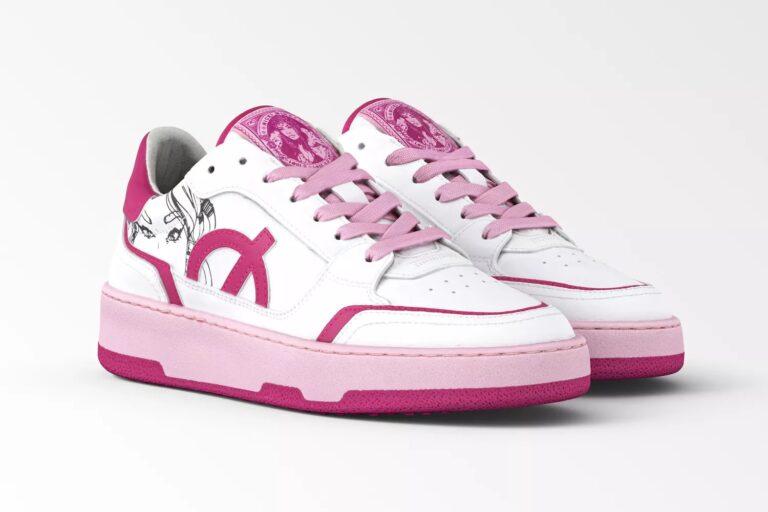 Nicki Minaj Launches Range Of Barbie Pink Vegan Sneakers