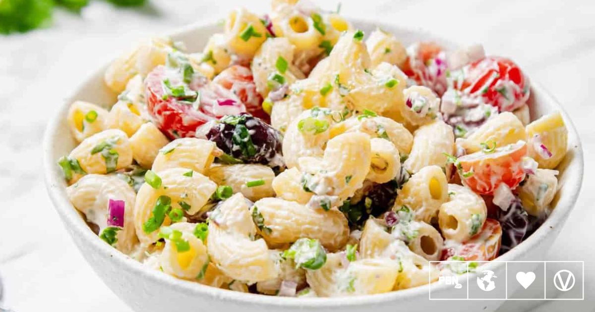 This Easy Macaroni Pasta Salad Is Perfect For Hot Weather