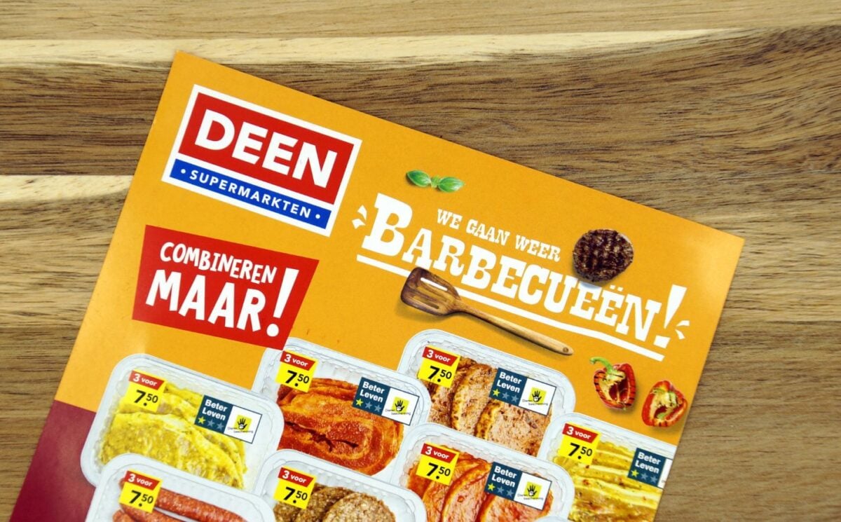 Dutch supermarket meat promotion