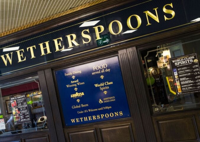 Wetherspoons pub