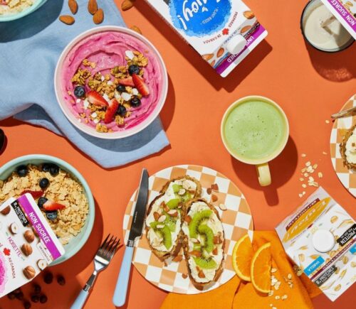 New plant-based alternatives from a dairy-free brand called Enjoy!