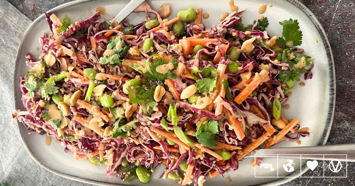 High Protein Crunchy Peanut Salad