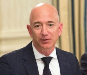 Photo shows Amazon founder Jeff Bezos