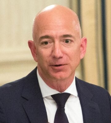 Photo shows Amazon founder Jeff Bezos