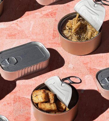 tinned vegan fish