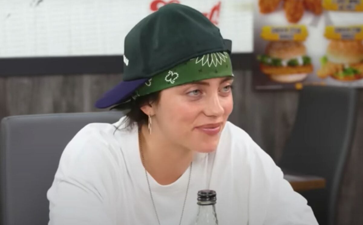 Vegan celebrity Billie Eilish on Chicken Shop Date