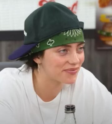 Vegan celebrity Billie Eilish on Chicken Shop Date