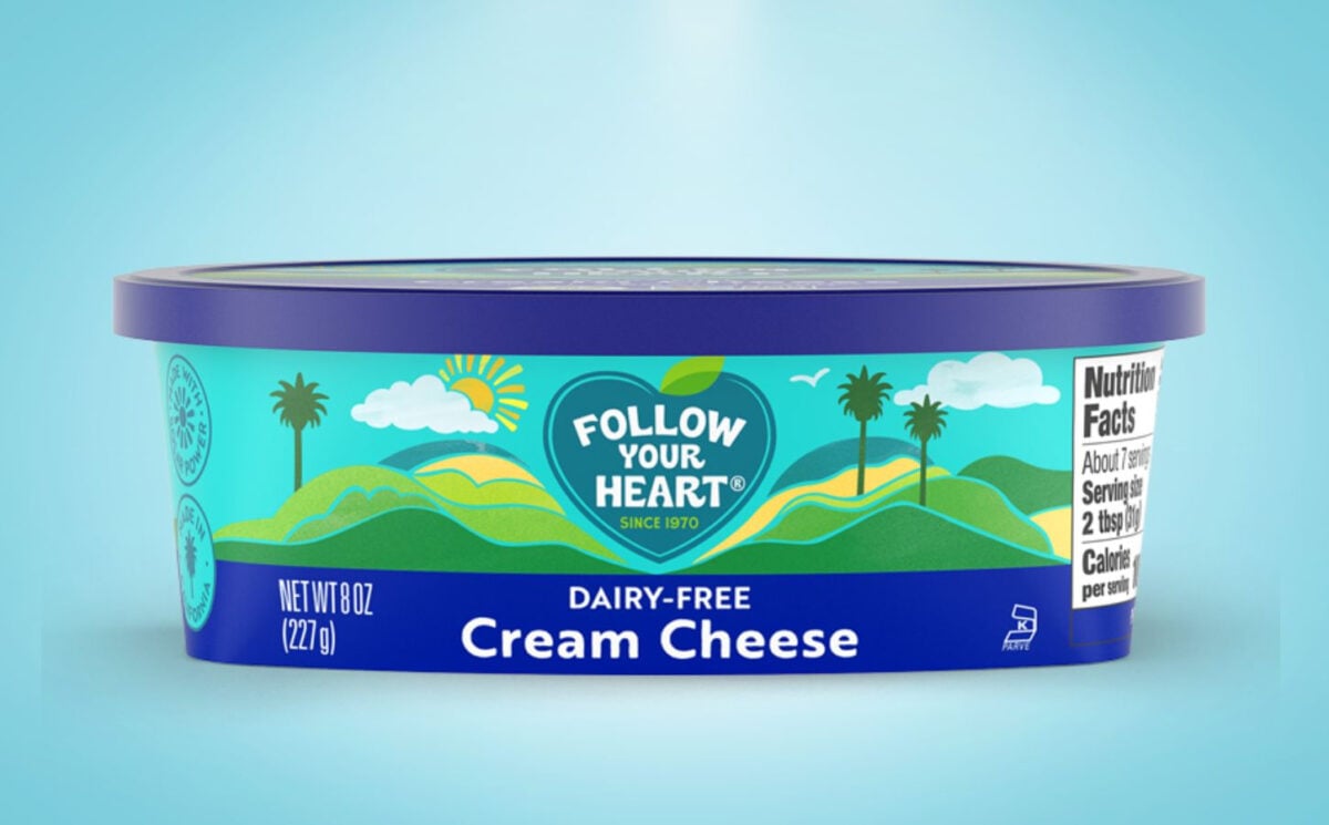 a picture of follow your heart dairy-free cream cheese