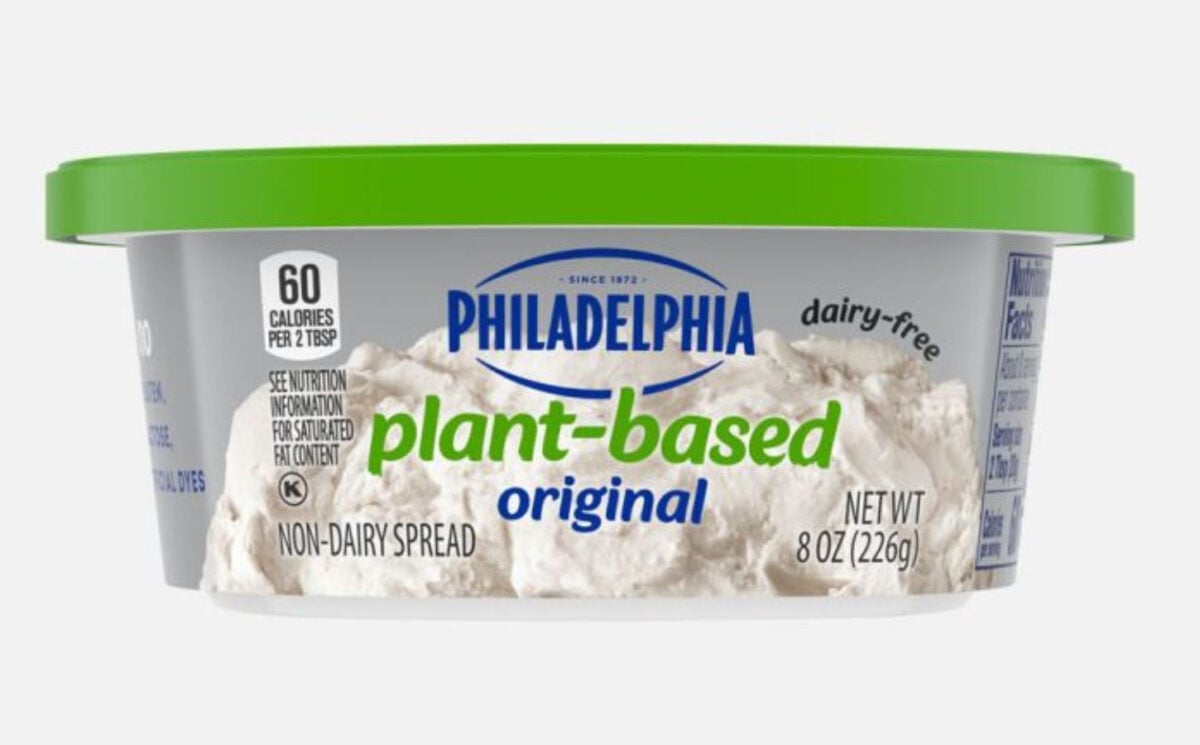 a picture of Philadelphia plant based original cream cheese