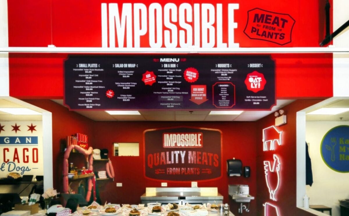 A pop-up restaurant from Impossible Foods